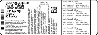 Label (70934 561 90 Master Bottle Label Approval   Rev A 05 20)